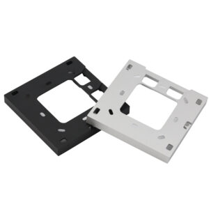 Aluminiumbearbeitung CNC-Aluminium eloxierte Wandmontageteile