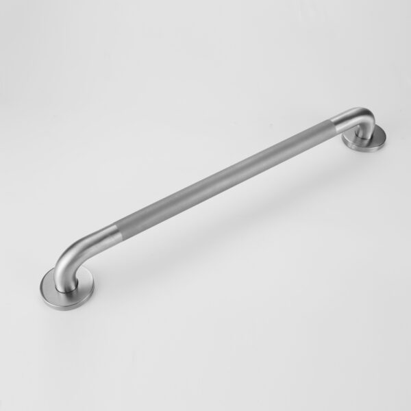 Bathroom Safety Brushed Knurled Stainless Steel Grab Bar for Elderly - Image 2