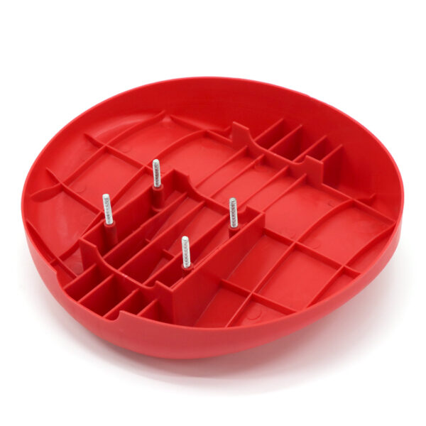customize pc round shape plastic lamp housing - Image 4
