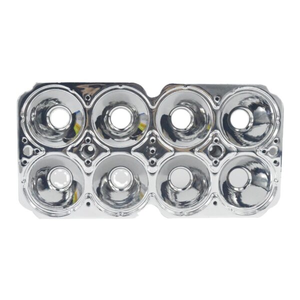 Manufacturer high precision custom plating chorme ceiling light die casting parts