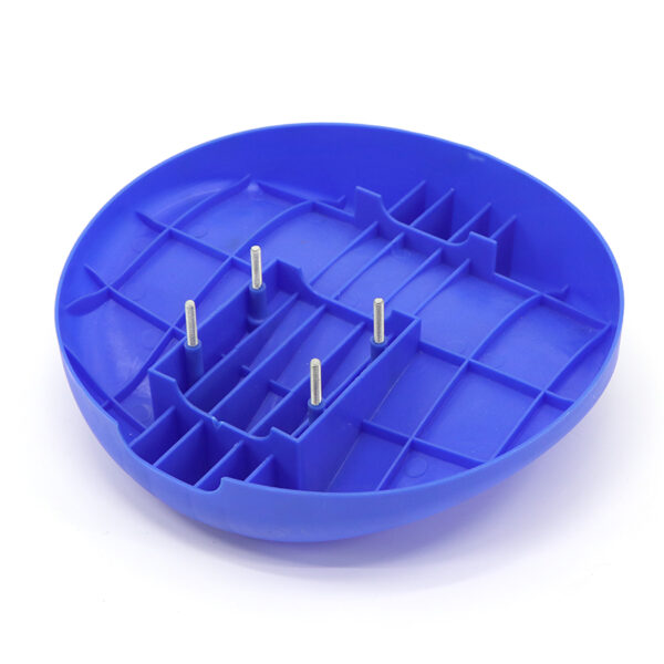 customize pc round shape plastic lamp housing - Image 5