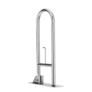 Stainless Steel Bathroom Fold Toilet Handicap Grab bar
