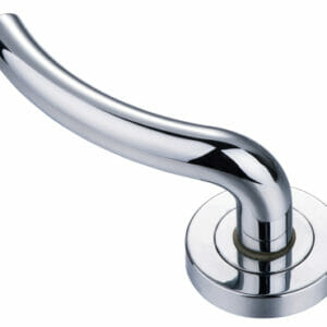 Custom Exterior Design Small Zinc Alloy Door Series Lock Set Lever Door Handles