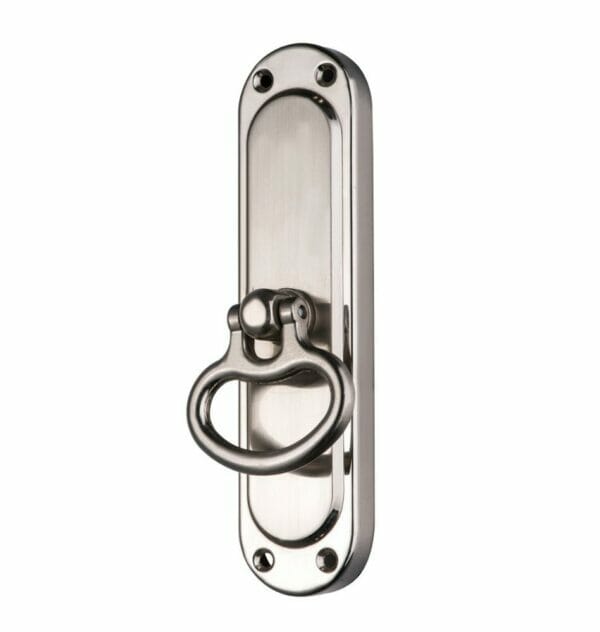 Maniglia per porta personalizzata di alta qualità Maniglia in lega di zinco stile classico con anello tondo