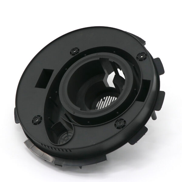 Custom Injection Plastic Parts abs Black Air Blower Housing - Image 3