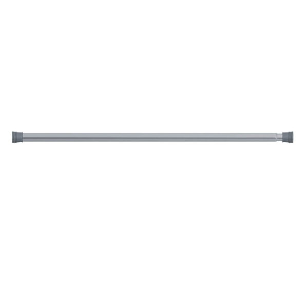 Factory custom metal telescopic suction stainless steel l shaped  adjustable shower curtain rod - Imagem 5