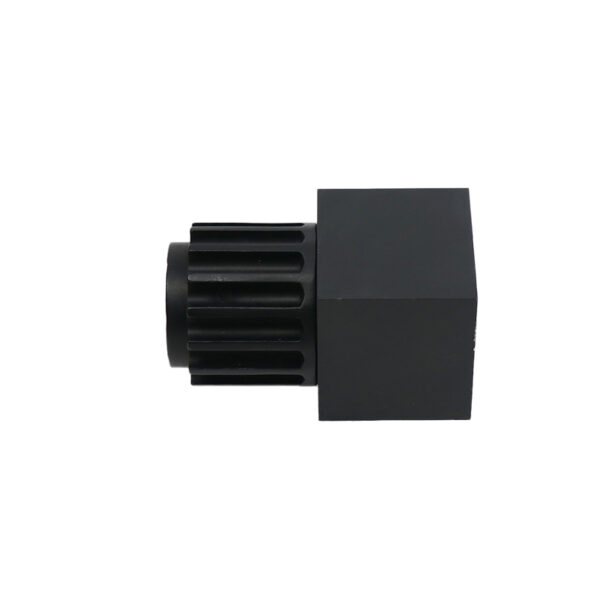 black anodized finished cnc machining parts machined aluminum precise CNC machining part – Bild 3