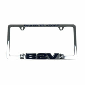 OEM Zinc Die Casting European Personalized Car and Motorcycle Led License Plate Frames