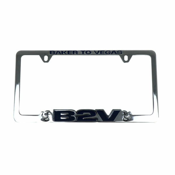 Chrome Plated Zinc Die Casting Custom Logo Car Licence Plate Frame - Image 6