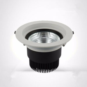 Parti in alluminio lavorato a CNC per alloggiamento per illuminazione da incasso a LED