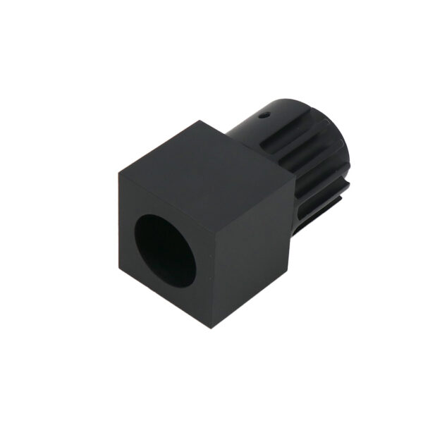 Manufacturer CNC machining service black anodizing aluminum led light housing - Image 4