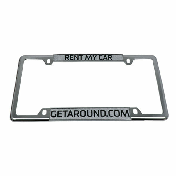 Chrome Plated Zinc Die Casting Custom Logo Car Licence Plate Frame - Image 4
