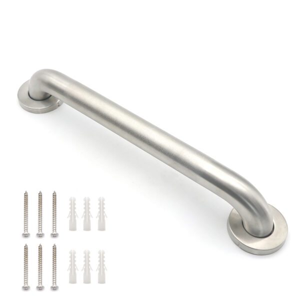 40cm stainless steel grab bar use 304 stainless steel bar round bathroom handle support - Image 6