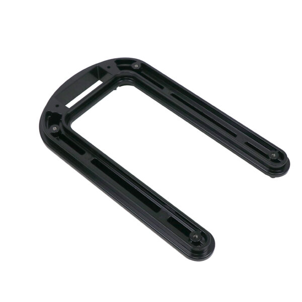 New design custom aluminum die casting black powder coating surface communication equipment part - Imagen 6