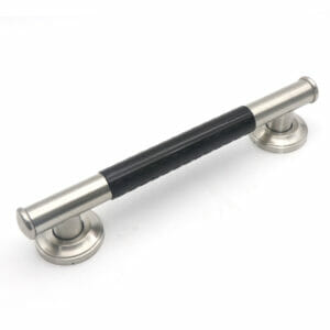 matte black finish grab bars and plastic grab handle can use grab bars 12inch