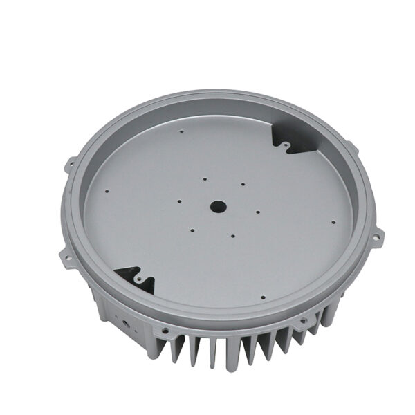 Manufacturer powder coating aluminum die casting moulding service led flood light radiator shell - Image 2