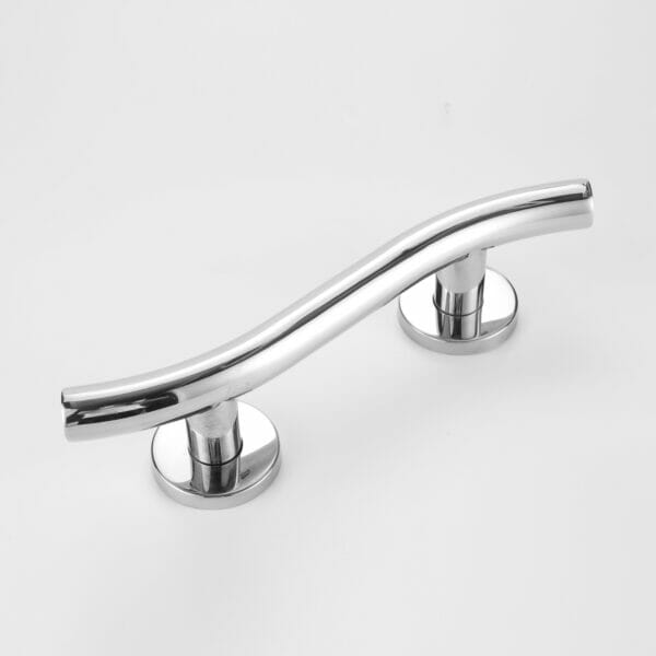 Strong Stainless Steel Toilet Bath Shower Bathroom Safety S Shape Wave Tub Grab Bar for Sale - Billede 3