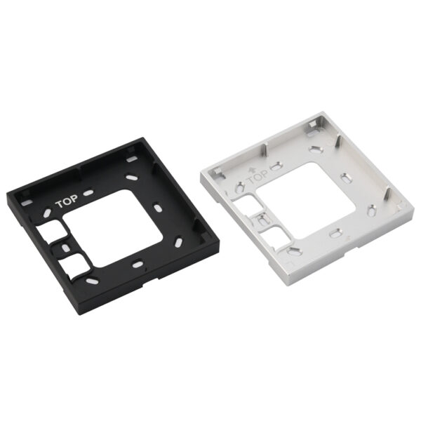 black anodized finished cnc machining parts machined aluminum precise CNC machining part – Bild 6