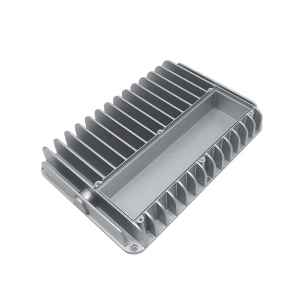 Factory custom electrical accessories  aluminum die casting parts for led flood light radiator shell - immagine 5