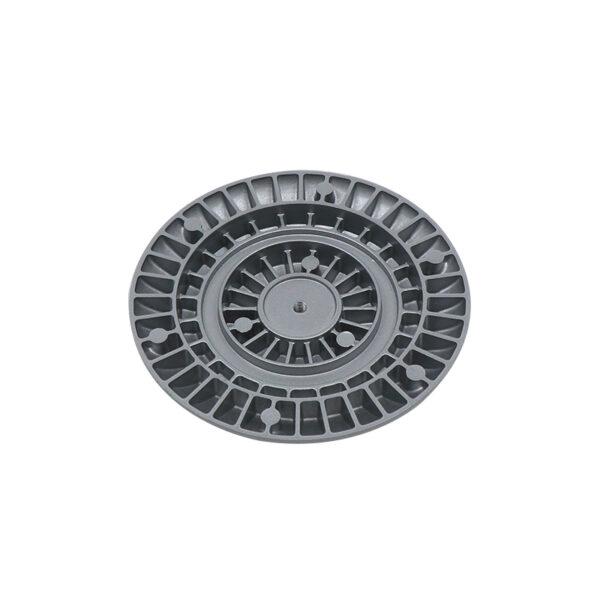Manufacturer powder coating aluminum die casting moulding service led flood light radiator shell - Image 3