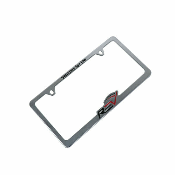 Surface plating zinc die casting car licence plate frame – Image 2