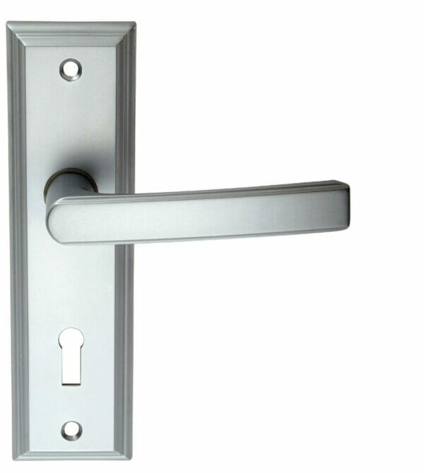 Chromium Metal Die Casting Security Front Door Lever Handle - Billede 2