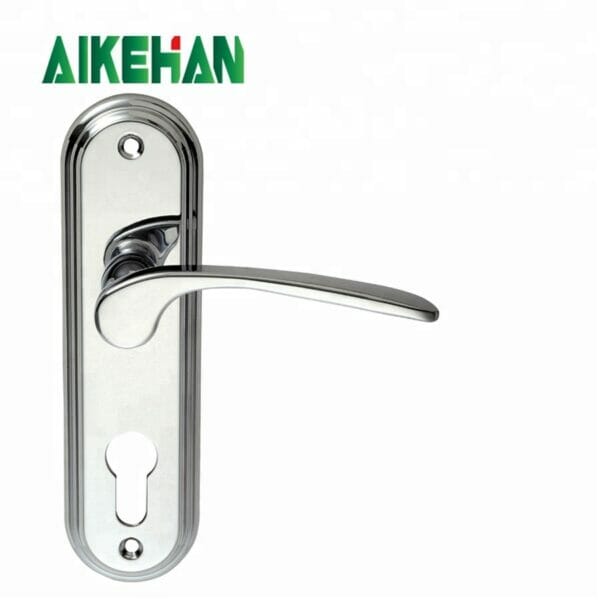 Chromium Metal Die Casting Security Front Door Lever Handle - Billede 6