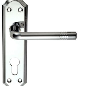 pattern aluminum alloy die casting door handle with chrome plated