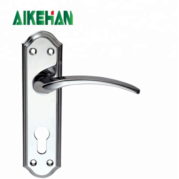 pattern aluminum alloy die casting door handle with chrome plated - Imagen 2