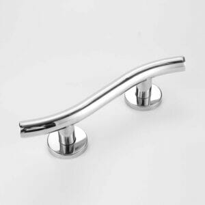Stainless Steel 304 Bathroom Safety Wave-Shaped Disabled Grab Bar