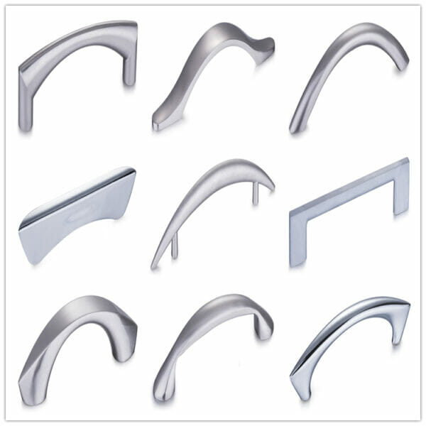All Kinds of Zinc Dresser Drawer Handle Modern Furniture Door Handle - Image 4