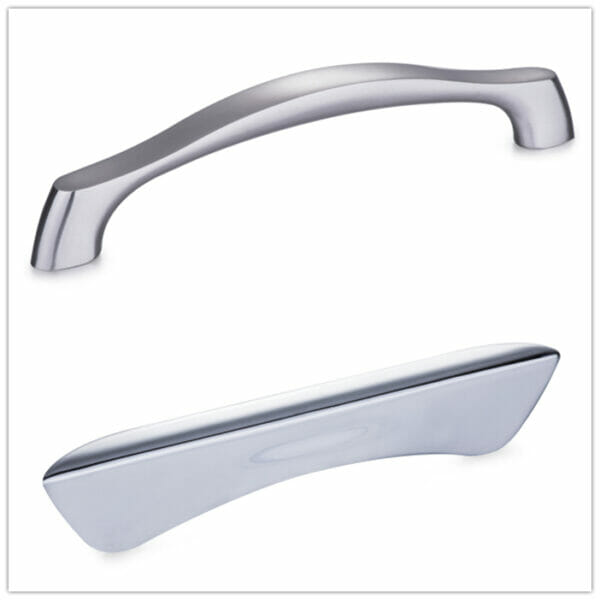 Factory customizable zinc alloy bedroom furniture drawer handles zamak drawer knobs handles - immagine 5