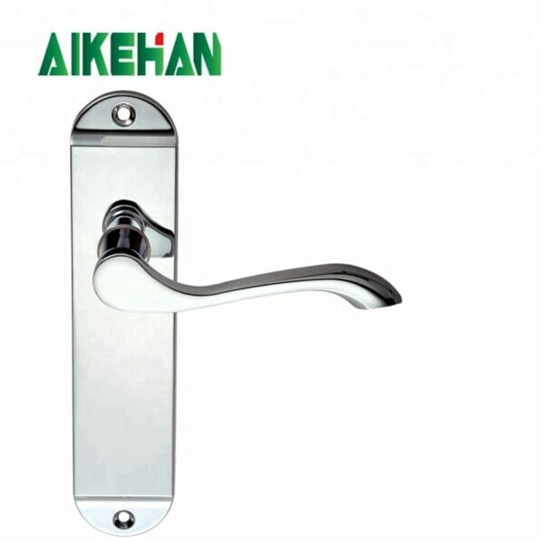 Chromium Metal Die Casting Security Front Door Lever Handle - Billede 4