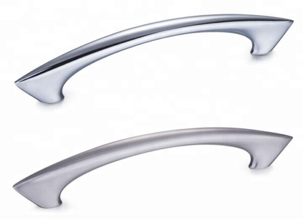 Modern Metal U Shape Chrome Zinc Plating Kitchen Cabinet Handle - immagine 6