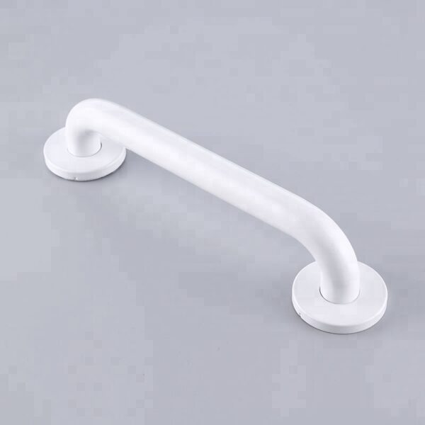 White powder coating stainless steel handle shower bathroom  safety grab bar - Image 2