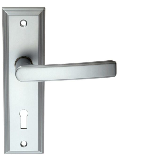 Simple design pattern zinc alloy die casting door handle with PVD coating or chrome plated - Image 6