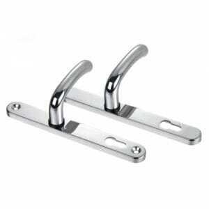Zinc Alloy Door Lever Handle with Keyhole Core