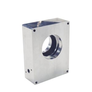 kundenspezifische Halterung Gehäuserahmen Aluminiumteile CNC-Bearbeitung