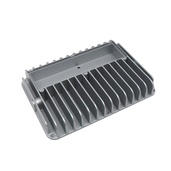 Factory custom electrical accessories  aluminum die casting parts for led flood light radiator shell - immagine 4