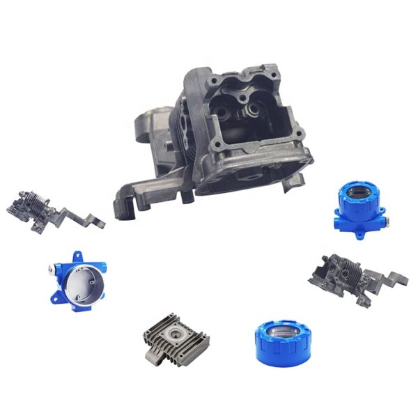 High Hardness Aluminum Die Casting Parts Raw Material Alloy Cast Automobile Parts - Image 2