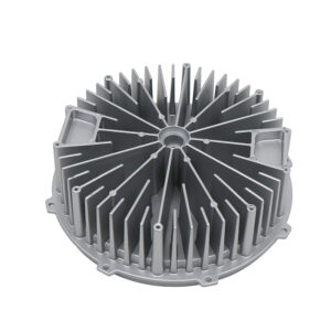 Manufacturer powder coating aluminum die casting moulding service led flood light radiator shell