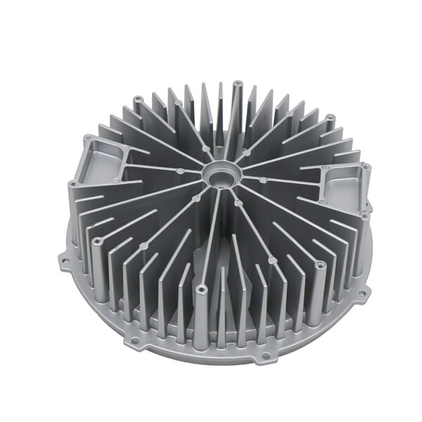 Manufacturer powder coating aluminum die casting moulding service led flood light radiator shell