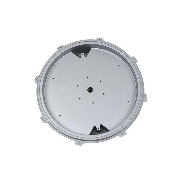 new design die casting customized tuv aluminum silver powder coating housing metal parts - Image 6