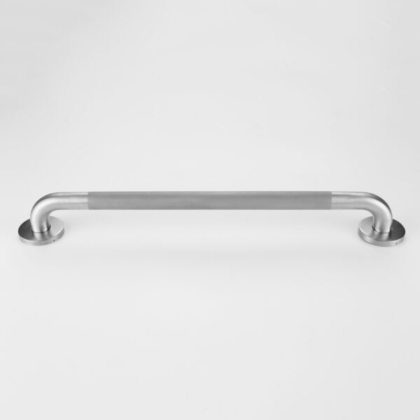 Bathroom Safety Brushed Knurled Stainless Steel Grab Bar for Elderly - Image 3