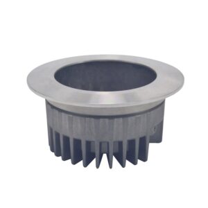 OEM sand blasting CNC Machining aluminium casting parts for spotlight  downlight