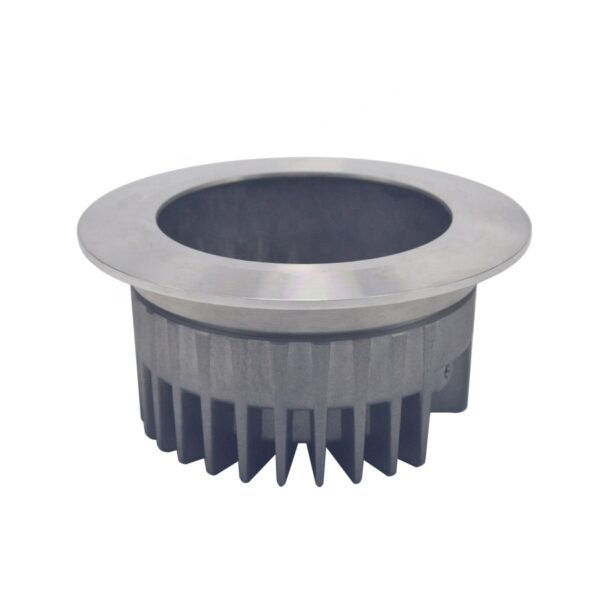 OEM sand blasting CNC Machining aluminium casting parts for spotlight  downlight