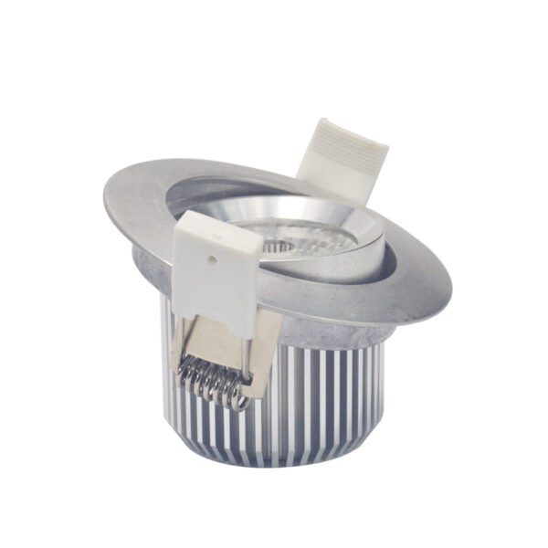 Manufacturer powder coating aluminum alloy die casting parts led downligt case - Image 4